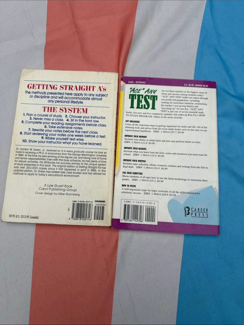 2 paperback high school prep guides